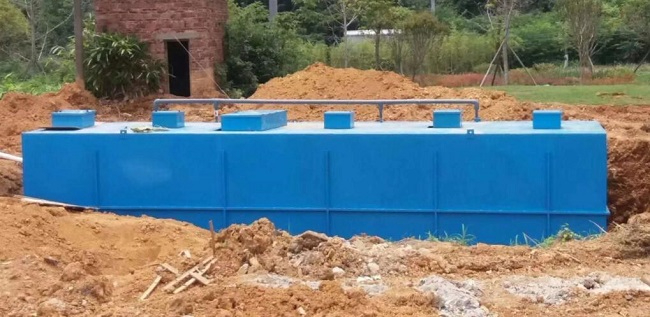 地埋式一体化污水设备构建花园城市
