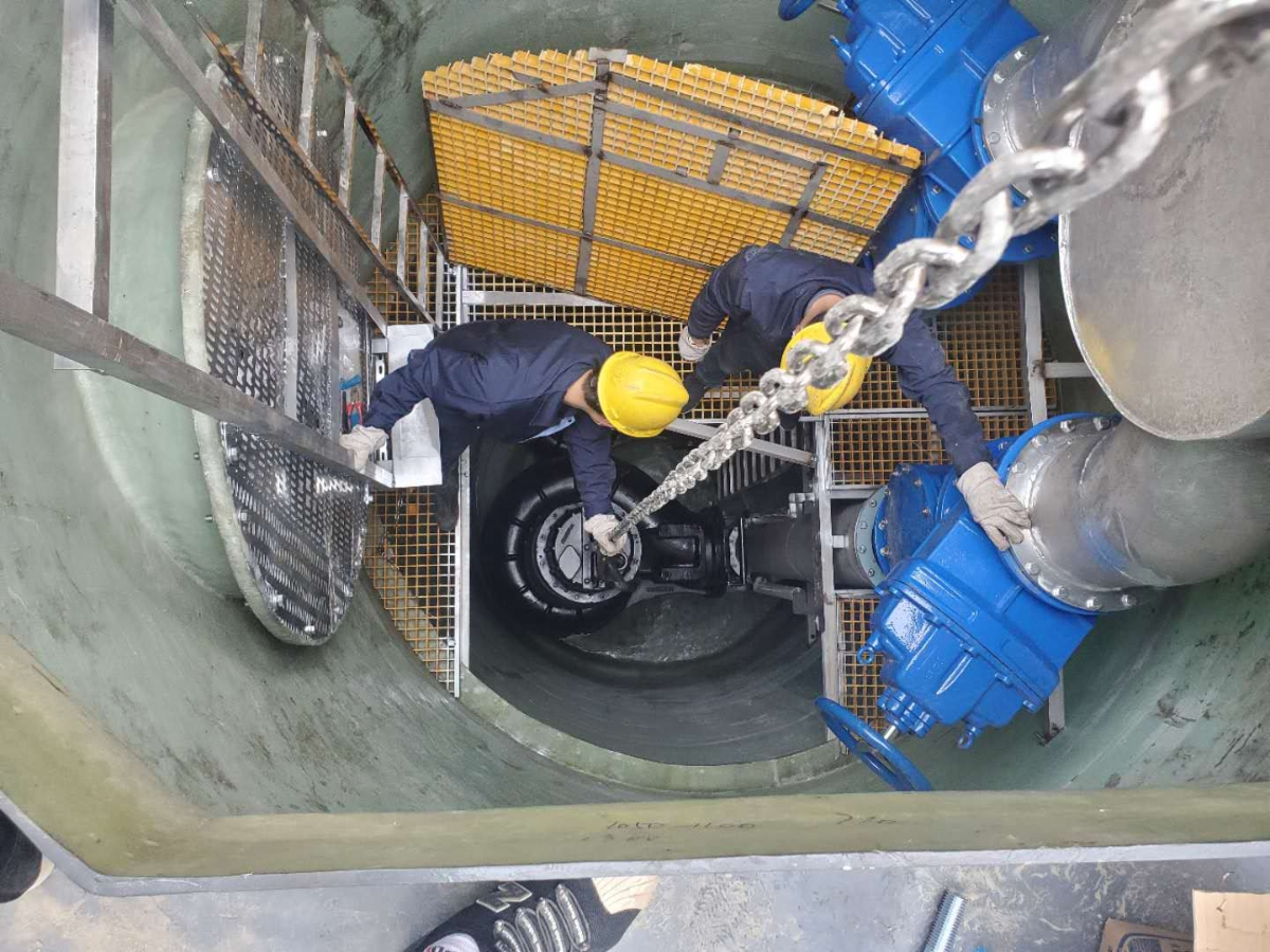 防涝排水就选洁夫森雨水提升一体化泵站